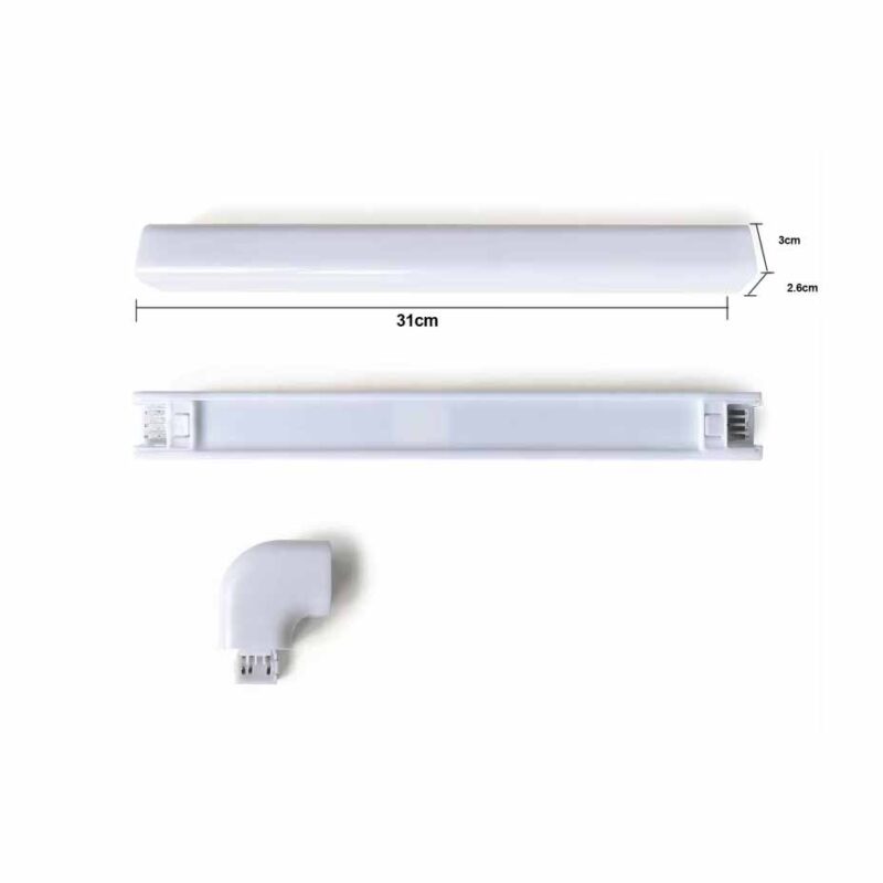 Set 6 tuburi led, Roled®, Multicolor RGB, Bluetooth, Telecomanda - imagine 4