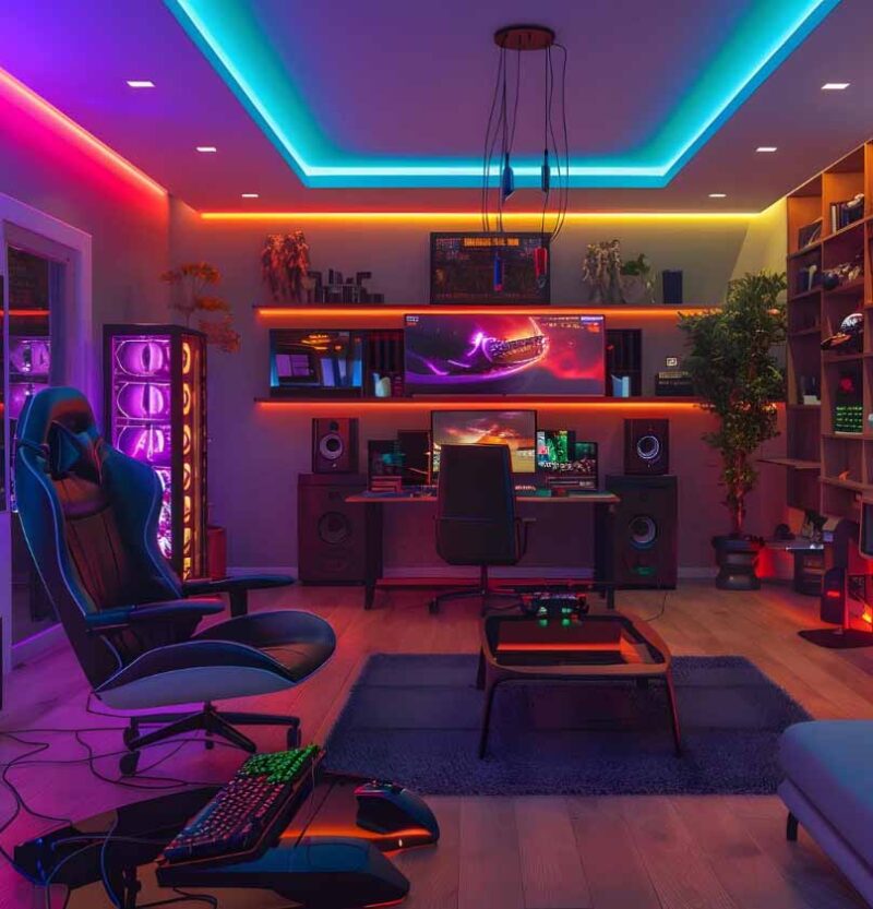 Kit Banda LED, Roled®, 5 Metri, 5050 RGB, 12V, Telecomanda - imagine 4